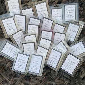 Cera de soja fundida, 2.5 oz, 6 por paquete, cera natural fundida, cera de soja fundida, cera para velas, cera perfumada fundida, cera fundida, cera agria, aromas fuertes