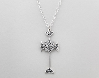St. Margaret's Cross - A Sterling Silver Cross Necklace by Aosdàna, Isle of Iona.