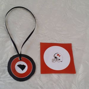 Garnet & Black Tags