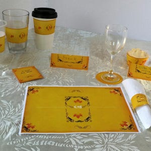Thanksgiving Table Setting Party Pack Printables