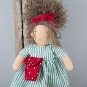 Waldorf doll with clothes, 10 inch Waldorf doll,  Waldorfpuppe, Steiner doll, Natural doll, Soft doll,  Handmade doll, Simply Dita Dolls