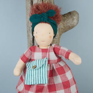 Waldorf doll with clothes, 10 inch Waldorf doll,  Waldorfpuppe, Steiner doll, Natural doll, Soft doll,  Handmade doll, Simply Dita Dolls