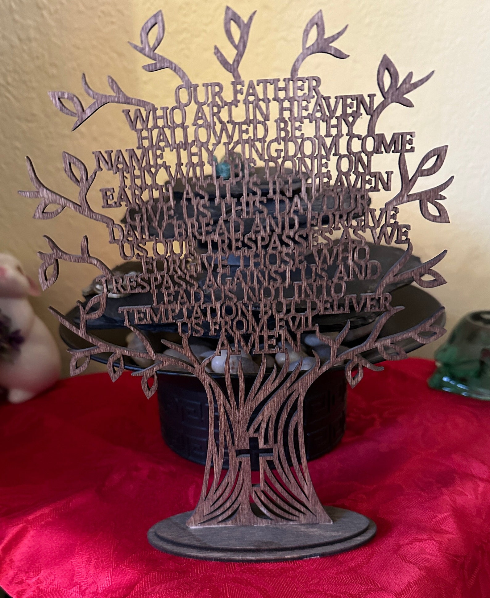 Lords Prayer Tree - Etsy