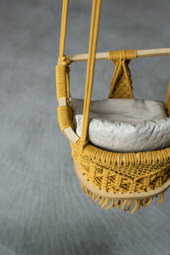 baby macrame swing