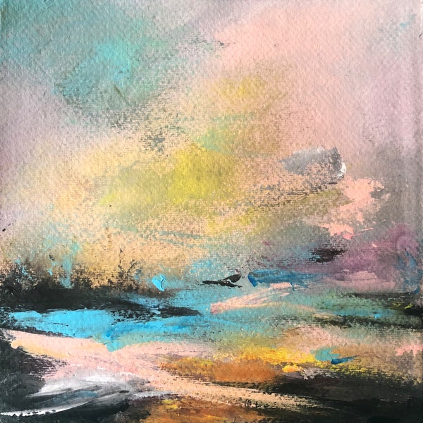 Colourful Canvas Etsy UK