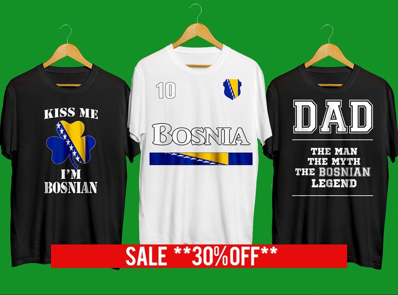 Proud to be Bosnian Bosnia Embroidered Flag Baby Bodysuit