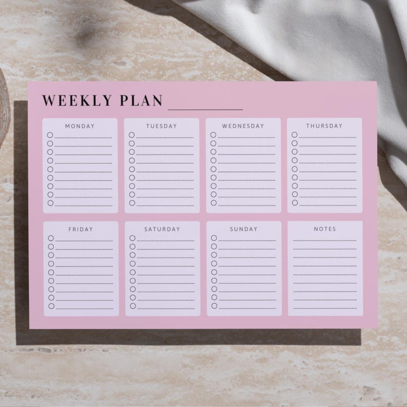 Weekly Mental Load Planner for Overwhelmed Moms | Gentle Task ...