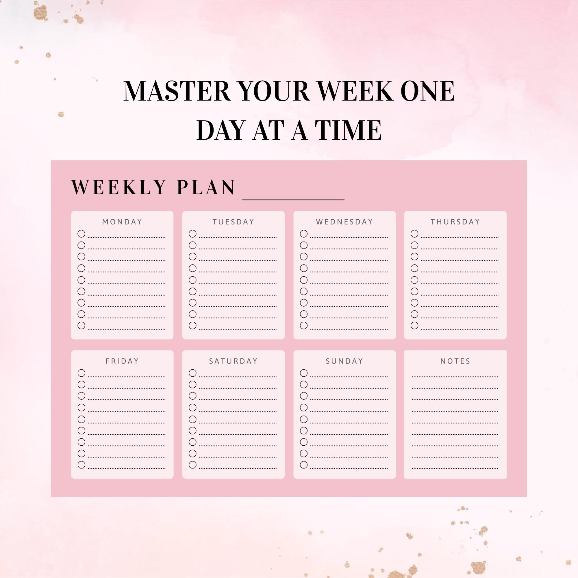Weekly Mental Load Planner for Overwhelmed Moms | Gentle Task ...