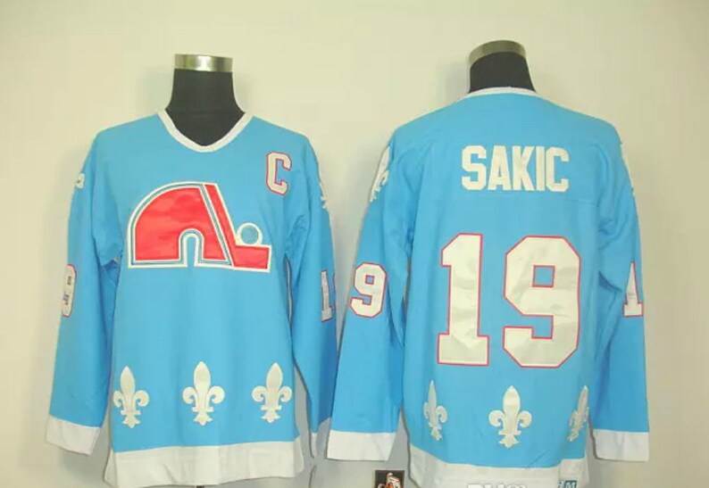 joe sakic quebec nordiques jersey