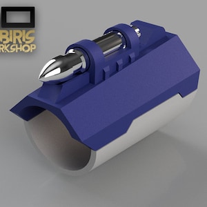 Hex Missile Gauntlets (3D Model)- Star Wars Inspired Costume Stl File for Printing