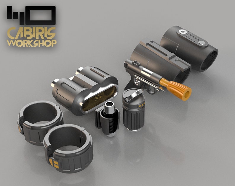 Bounty Hunter Bundle (3D Models) - Star Wars Inspired Costume | 3D Printed