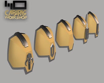 Vanguard Shoulder Plates - Star Wars Inspired Costume Armour | 3D Printed