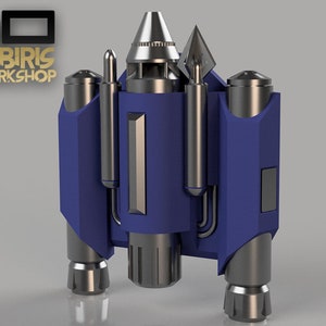 Heavy Jetpack (3D Model) - Star Wars Inspired Costume Stl File for Printing