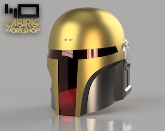 Covert Soldier Mandalorian Helmet - Star Wars Inspired Costume Armour | 3D Printed