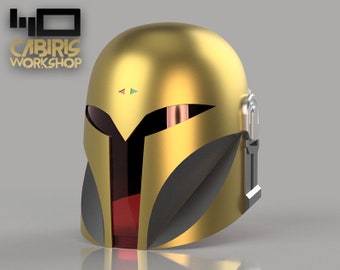 Covert Hawk Mandalorian Helmet - Star Wars Inspired Costume Armour | 3D Printed