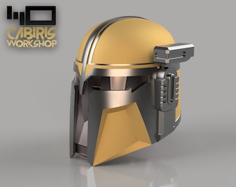 Paladin Mandalorian Crusader Helmet - Star Wars Inspired Costume Armour | 3D Printed