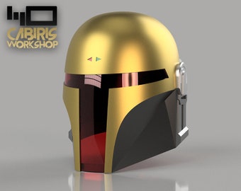 Covert Hunter Mandalorian Helmet - Star Wars Inspired Costume Armour | 3D Printed