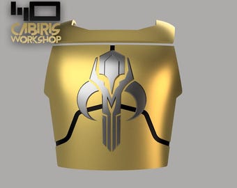 Armadura de pecho Sigil (modelo 3D) - Disfraz inspirado en Star Wars (archivo STL para impresión)