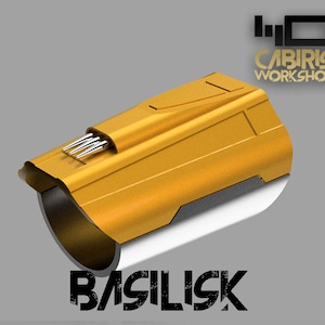 Basilisk Light Gauntlets (3D Model) - Star Wars Inspired Costume Stl File for Printing
