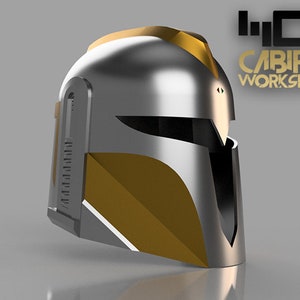 Raider Mandalorian Helm (3D Model) - Star Wars inspirierte Kostüm Stl-Datei zum Drucken