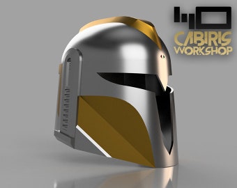 Raider Mandalorian Helm (3D-Modell) - Star Wars inspirierte Kostüm Stl-Datei zum Drucken