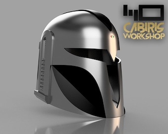 Raptor Mandalorian Helmet (3D Model) - Star Wars Inspired Costume Stl File for Printing