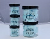 Shower Steamers SINUS RELIEF with Essential Oils All Natural Menthol Peppermint Fizzy Shower Bombs Aromatherapy