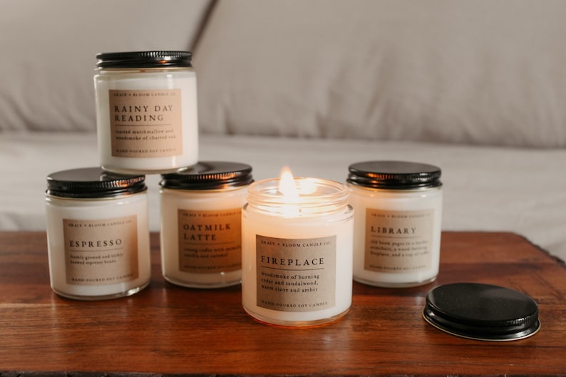 Mini Reading + Book Lover Candle