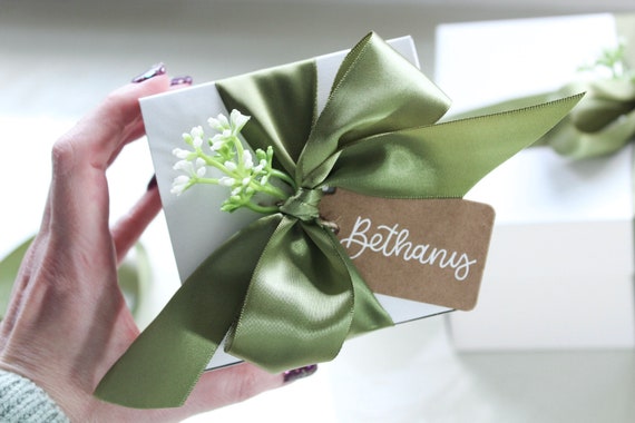 GIFT WRAPPING Kit From Grace Bloom DIY Sage Green, Blush Pink, or