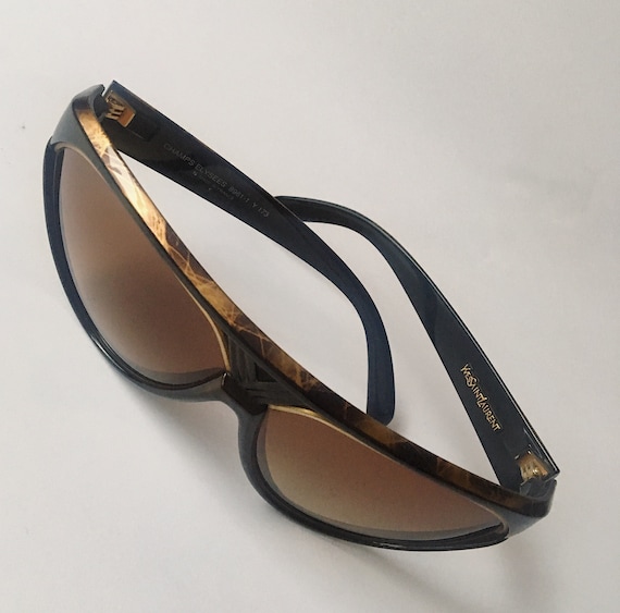 Yves Saint Laurent Vintage Sunglasses 80s - Desig… - image 3