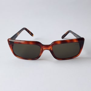 Charme Vintage Square Sunglasses Tortoise 80&#39;s - Original Designer Sunglasses