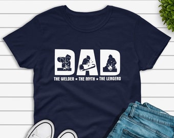 Dad Welder Shirt, Funny Welding Dad Tools, Gift for Welding Dad, Welder Man Gift, Welder Apprenticeship, Metal Worker, Welding Apparel Gift