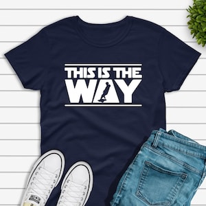 This is the Way Onewheel T-Shirt, Lustiges One Wheel Rider Geschenk, Float Life, Cooles Elektrisches Skateboard Shirt, Skate Boarding Tee, Onewheel Besitzer