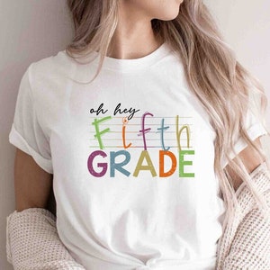 Lustiges 5. Klasse Lehrer Shirt, 5. Klasse Lehrer Geschenke, Fünfte Klasse Lehrer Shirt, 5. Klasse Abschluss