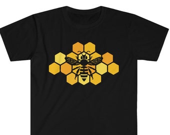 Honey Bee Keeper Camiseta, Regalo para un padre apicultor fresco, camiseta gráfica apicultura, miel abeja amante guardián camisa de regalo, regalo del día del padre