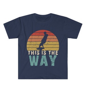 This is The Way One Wheel T-Shirt, Gift for a Cool OneWheel Guy, Father's Day Vintage Retro Graphic Tee, Unisex Birthday Shirt, Husband Gift