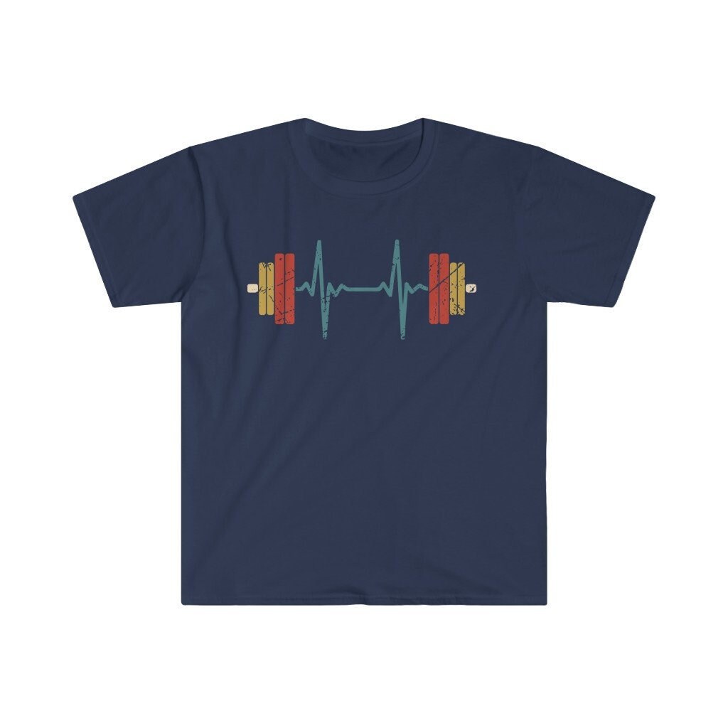 Gym Workout Shirt, Retro Vintage Colors Workout Tee, Unisex Crossfit Shirt, Funny Gym Shirt, Powerlifting Shirt, Funny Workout Tshirt Gift