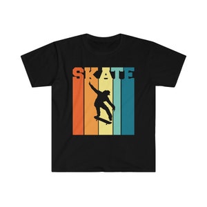 Retro SKATE Skateboarder Skateboarding Funny Skateboard Shirt, Shirt For Skaters, Funny Skater Tee, Skating Shirt, Skate Board Tee
