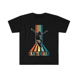 Retro SKATEBOARD Skateboarding Funny Skateboard Shirt, Shirt For Skaters, Funny Skater Tee, Skating Shirt, Skate Board Skateoard