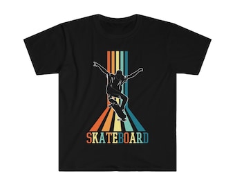 Retro SKATEBOARD Skateboarding Funny Skateboard Shirt, Shirt For Skaters, Funny Skater Tee, Skating Shirt, Skate Board Skateoard