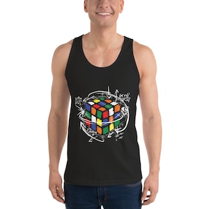 Rubik&#39;s Cube Instructions Classic Unisex Tank Top