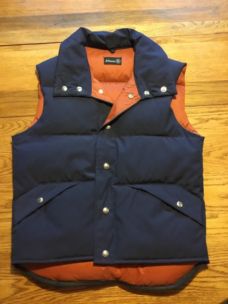Vintage Down Filled JC Penney Puffer Vest