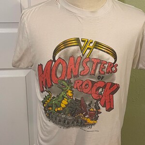 1988 Van Halen Monsters of Rock Tour T 