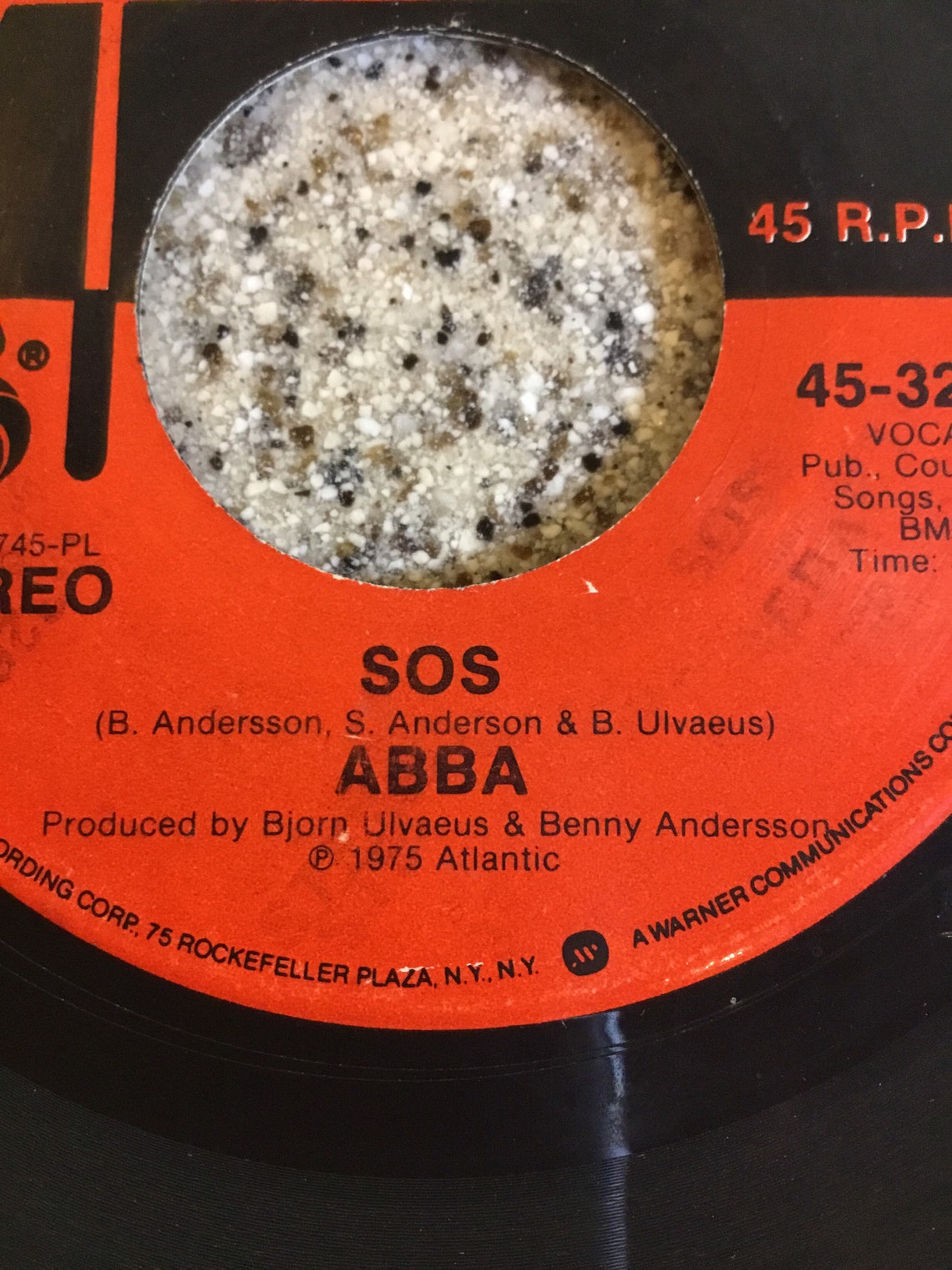 1970s Abba SOS on Vinyl 45 RPM Etsy