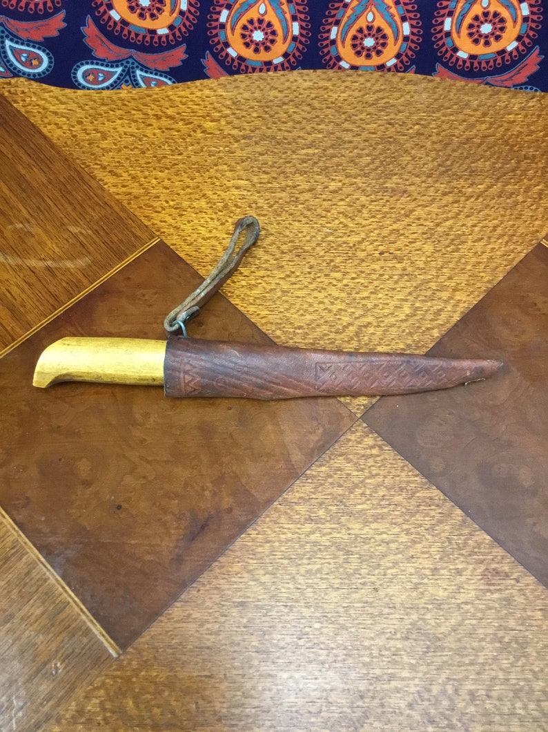 Vintage Fiskars Hunting Knife / Made in Finland / 1960's Etsy