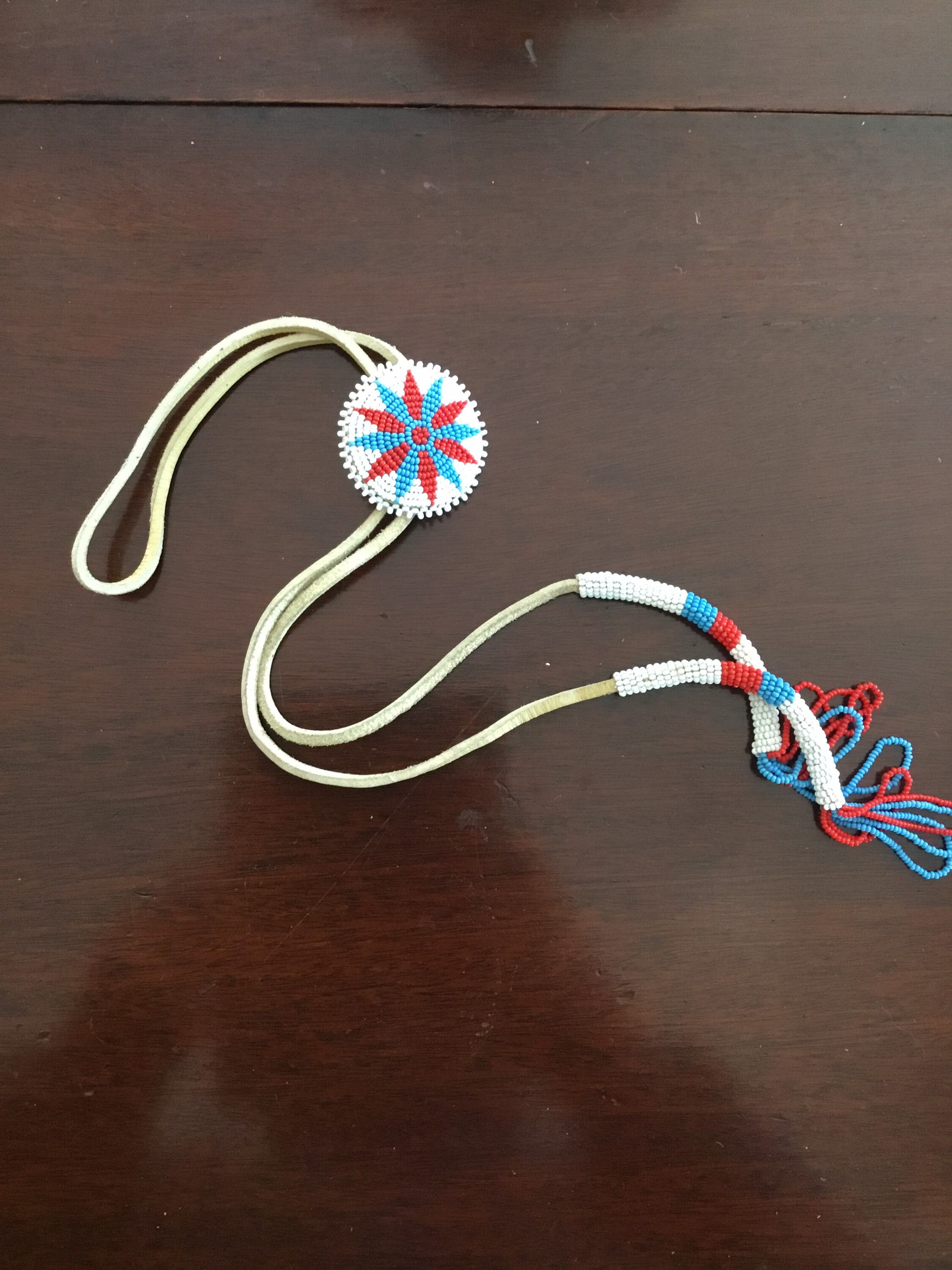 Beaded Bolo Tie / Native American Beaded Bolo Tie Etsy