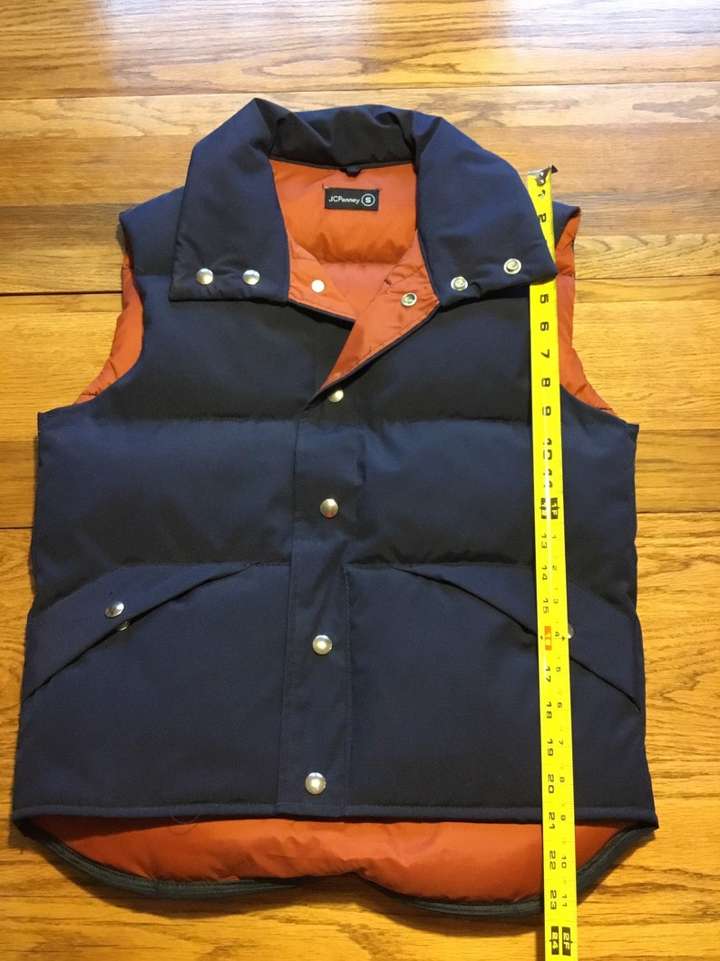 Vintage Down Filled JC Penney Puffer Vest