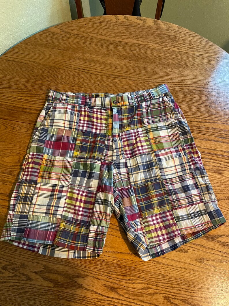 polo patchwork shorts
