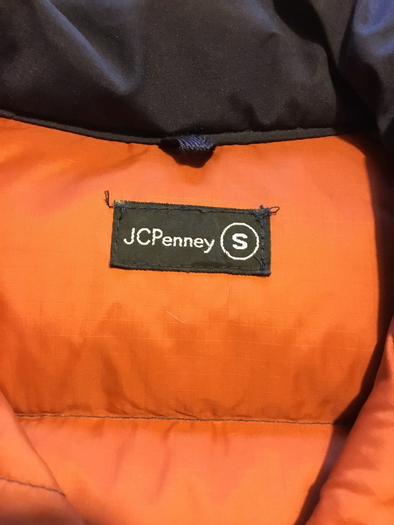 Vintage Down Filled JC Penney Puffer Vest