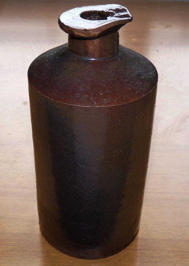 A Large Antique Stoneware 'doulton Lambeth' Ink Bottle Etsy UK